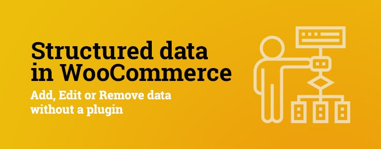 Edit structured data in woocommerce